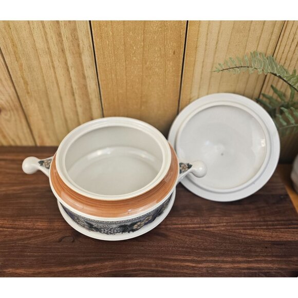 Vintage Goebel Burgund Serving Set - Picture 7 of 16